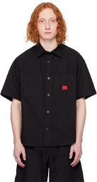 Hugo Black Patch Shirt