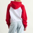 SUNDAYFRUITMARKET Women's Sunday Ranglan Hoodie in Red