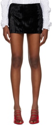 Feben Black Corsette Miniskirt