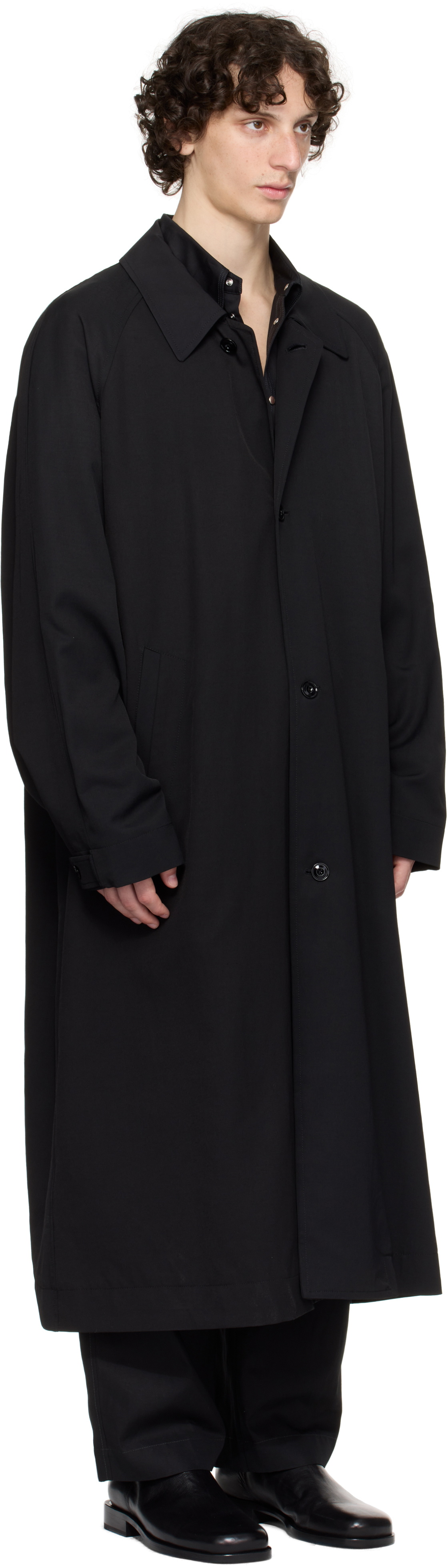 LEMAIRE Black Half Coat Lemaire