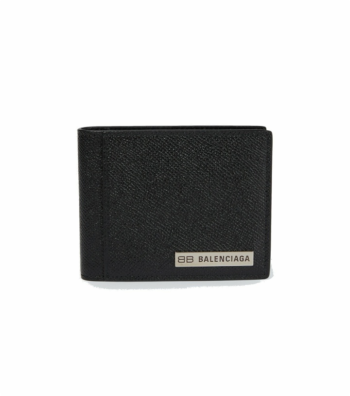 Photo: Balenciaga - Plate leather wallet