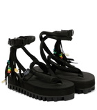 Alanui - x Suicoke fringed sandals