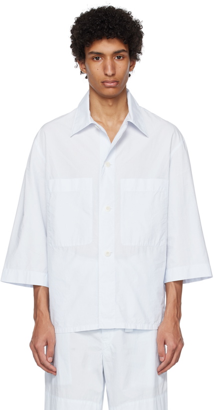 Photo: LEMAIRE Blue Boxy Shirt