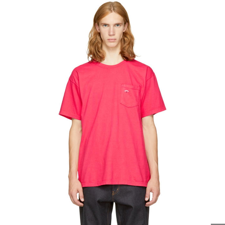 Photo: Noah NYC Red Pocket Logo T-Shirt