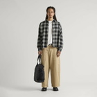 END. Men's Semester Shirt in Black Check