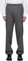 Marni Gray Textured Trousers