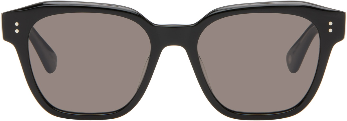 Garrett Leight Black Palmera Sunglasses