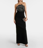 Rebecca Vallance Lumi strapless gown