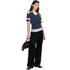 Stefan Cooke Black Cord Tux Trousers