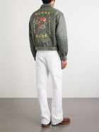 Human Made - Embroidered Nylon Jacket - Green