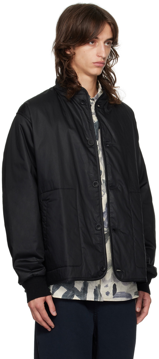 CASEY CASEY Black Kinos Bomber Jacket CASEY CASEY