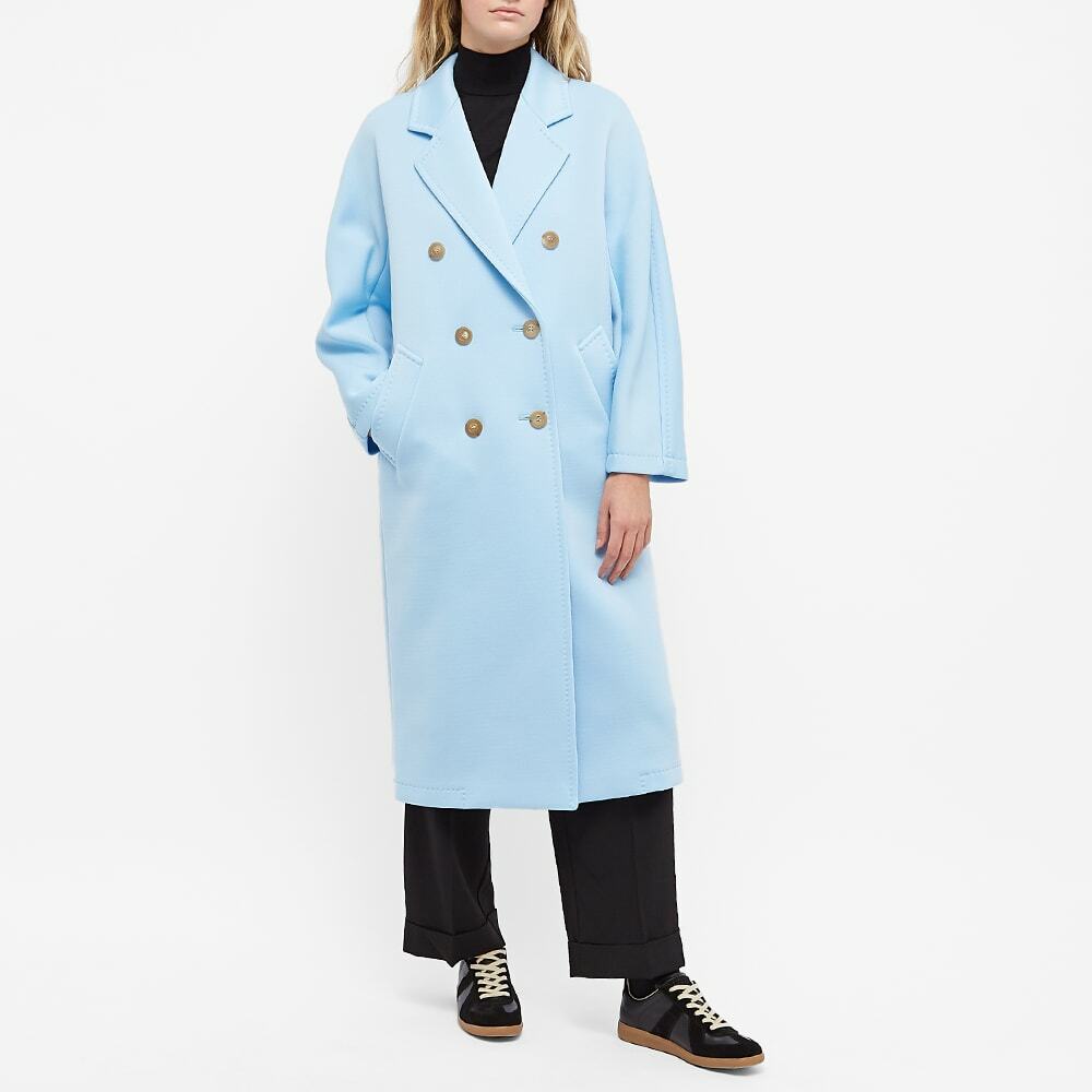 Max Mara Women's Madame Coat in Light Blue Max Mara Max Mara Women's Madame Coat in Light Blue Max Mara