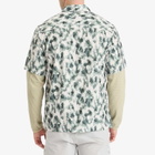 Snow Peak Men's Printed Breathable Quick Dry Shirt in Grey Print