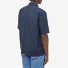 C.P. Company Men's Ripstop Zipped Shirt in Total Eclipse