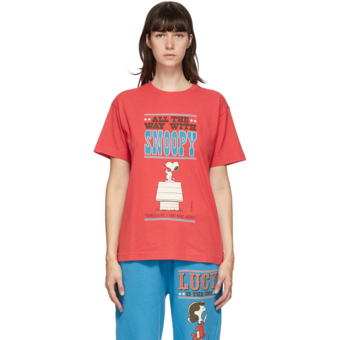 Marc Jacobs Red Peanuts Edition Snoopy T-Shirt Marc Jacobs