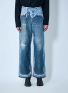 Acne Studios Trompe-L'Oeil Jeans