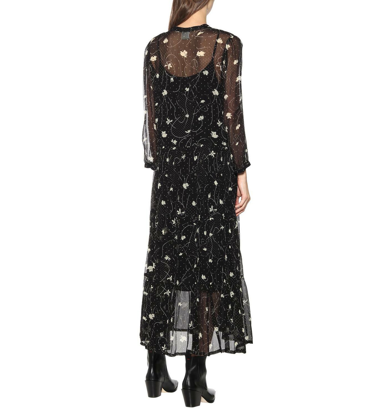 Baum und Pferdgarten Aia floral midi dress