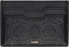 AMIRI Black MA Quad Leather Card Holder