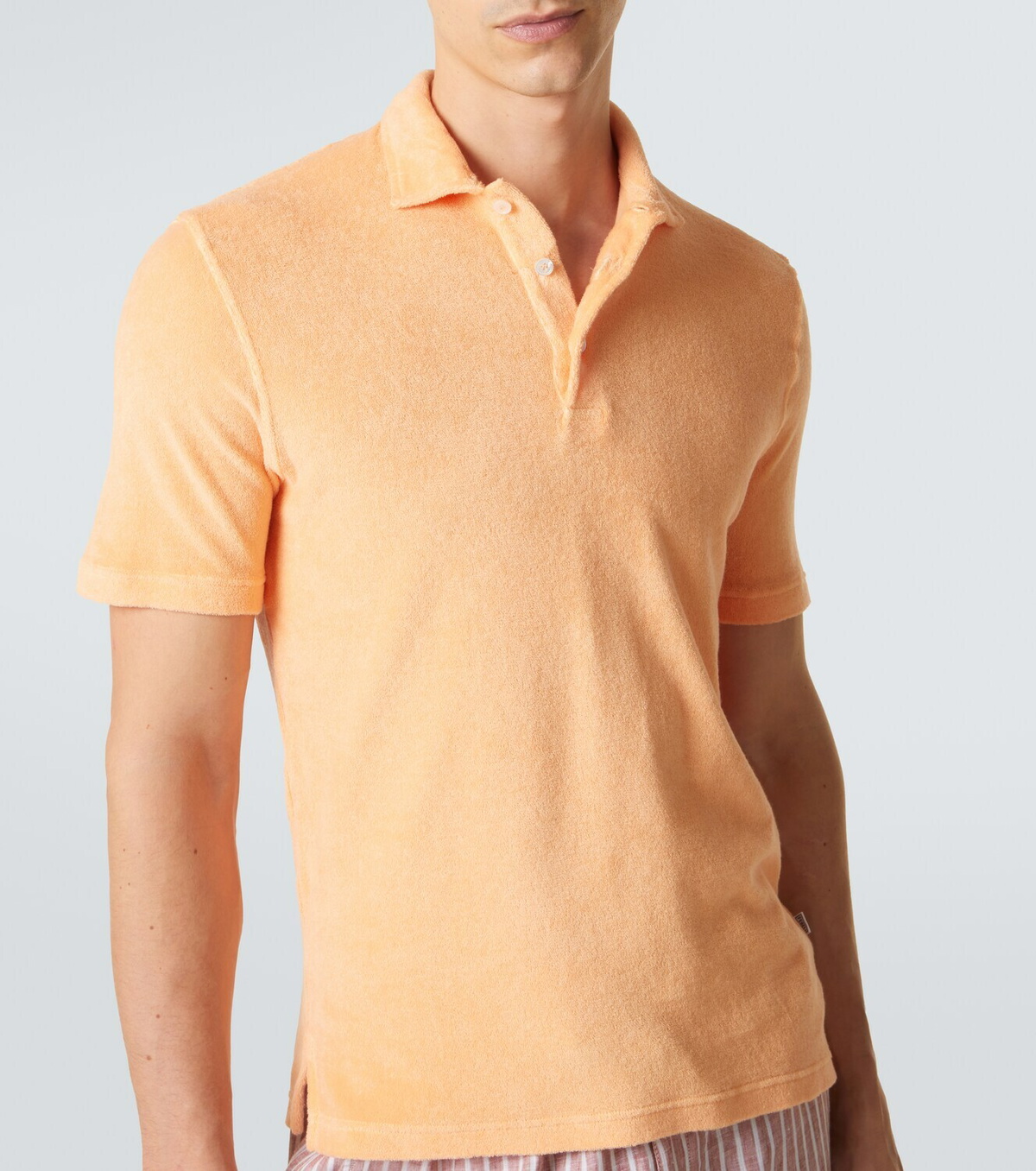 Fedeli Mondial cotton terry polo shirt