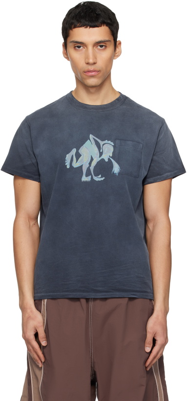Photo: ERL Navy Puke T-shirt