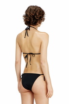 Diesel Bikini top in nylon with tie fastening - Bras Womens in Black