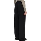Rick Owens Black Tower Dietrich Drawstring Lounge Pants