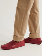 Tod's - Gommino Leather Driving Shoes - Red