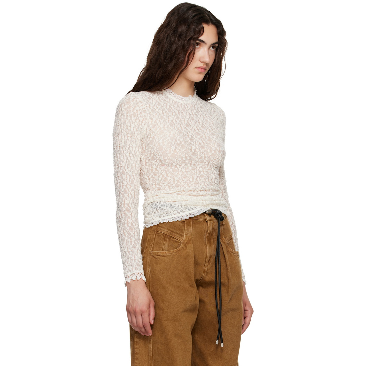 Isabel Marant White Brany Top
