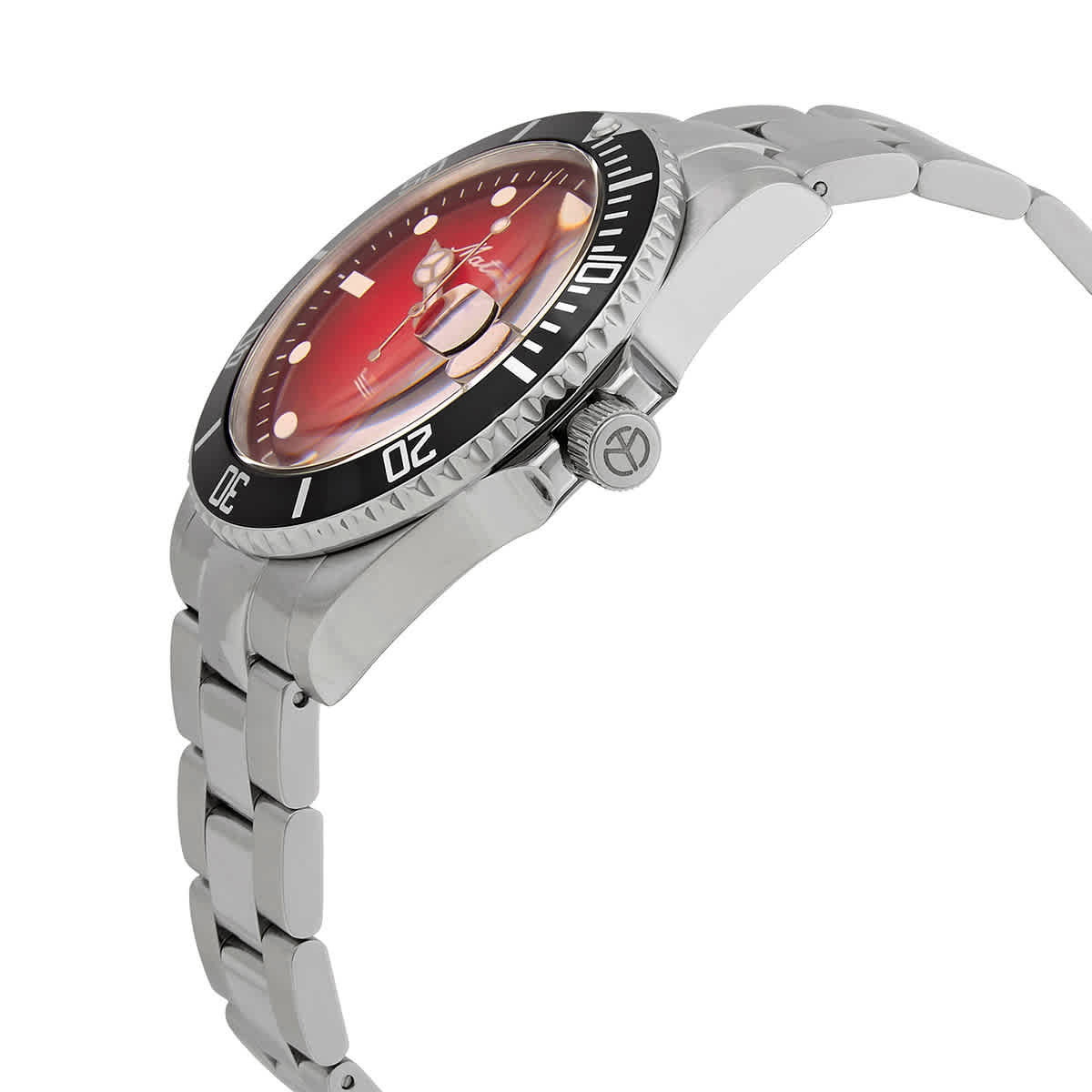 Mathey-Tissot Mathy Vintage Jumbo Red Dial Mens Watch H907ATNR Mathey-Tissot, image size:1200x1200