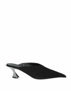 Mugler Womens Mules & Clogs in Black