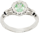 Bleue Burnham Silver Mini Bound Willow Ring