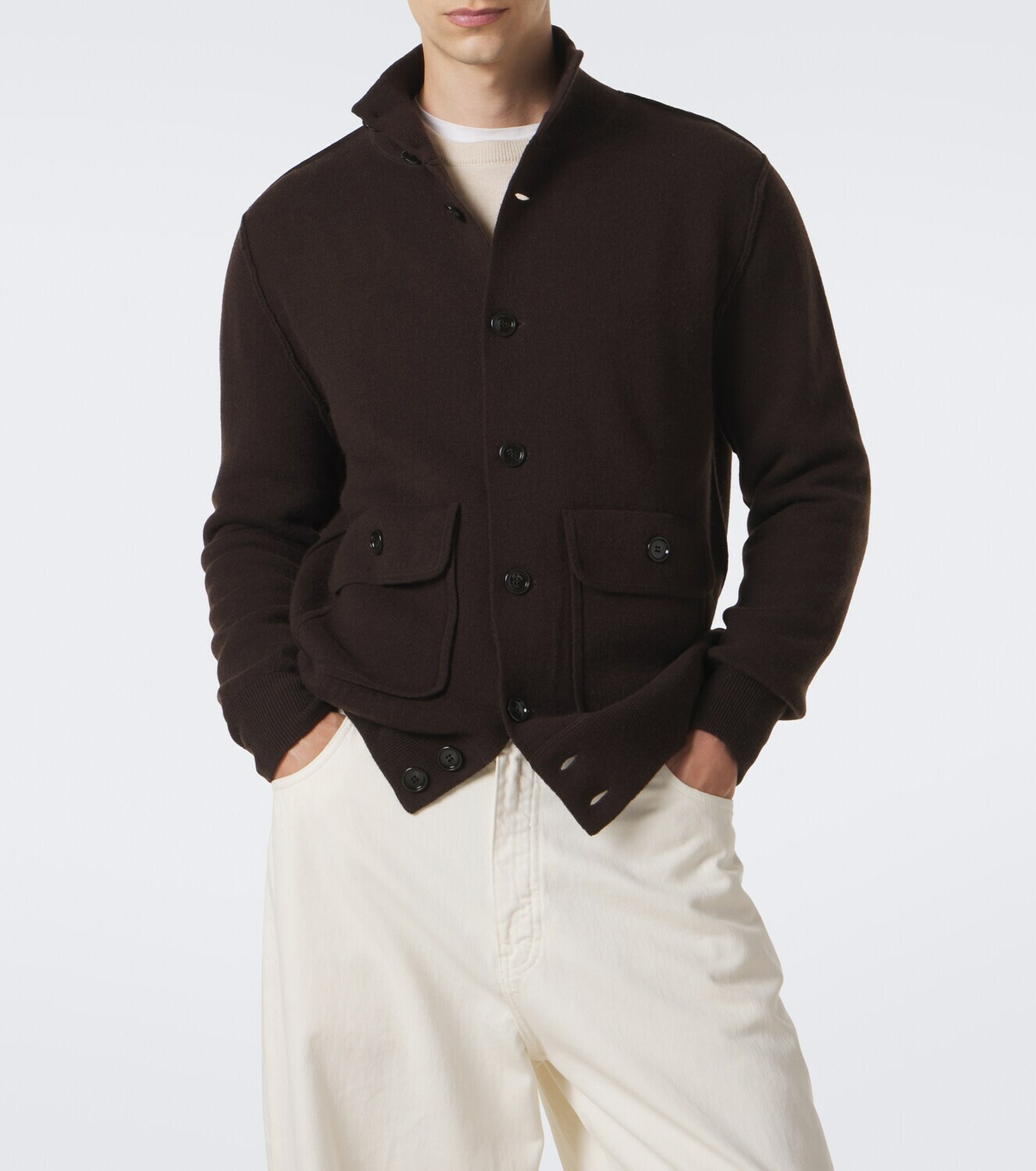 Allude Wool and cashmere cardigan