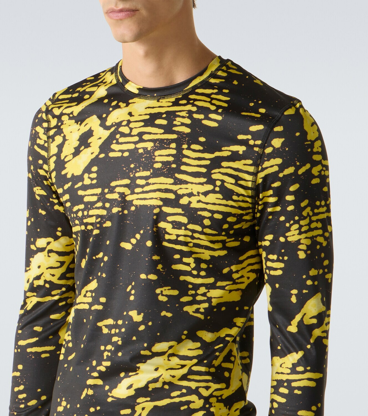 Aztech Mountain Next To Skin printed ski top