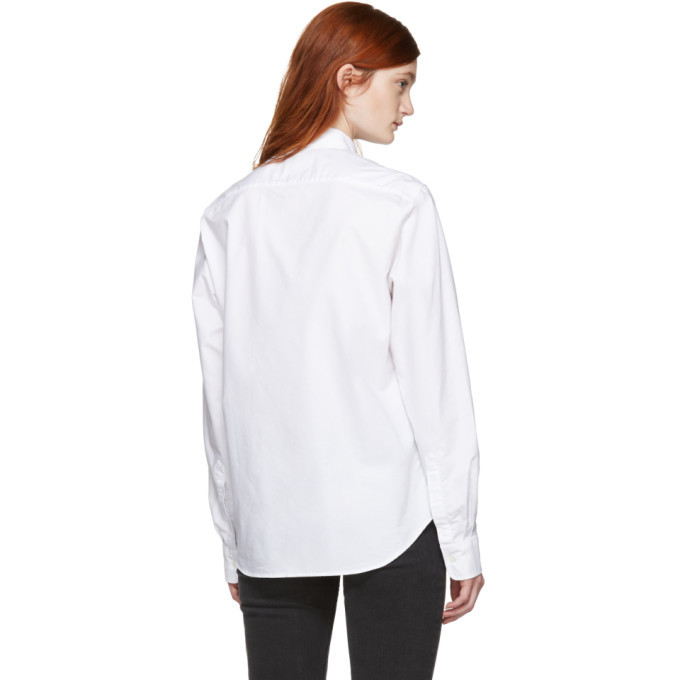 Acne Studios White Ohio Face Shirt