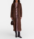 Rixo Astraea suede coat