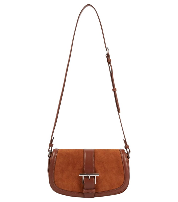 Photo: Alexander McQueen T-Bar Small suede shoulder bag