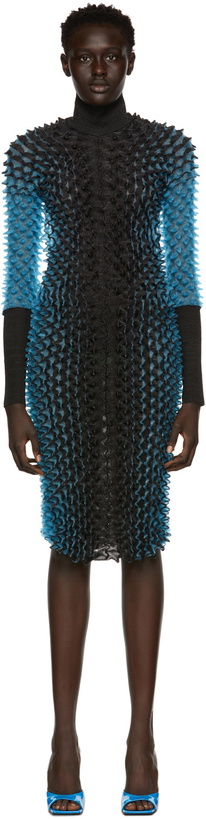 Photo: Chet Lo Black & Blue Evening Gown