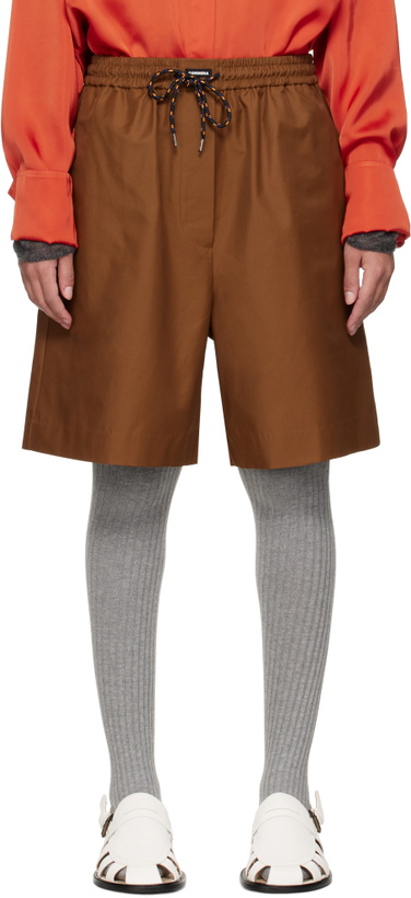 Photo: Cordera Tan Sailing Shorts