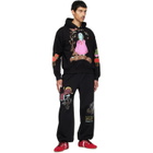 Chopova Lowena Black Woodland Baby Hoodie