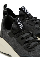 Tods Sportiva 81L Panelled Knit Sneakers Brown