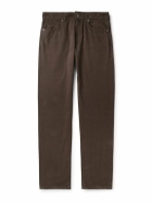 Incotex - Blue Division Straight-Leg Jeans - Brown