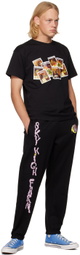 Sky High Farm Workwear Black Denim Tears Edition Printed T-Shirt