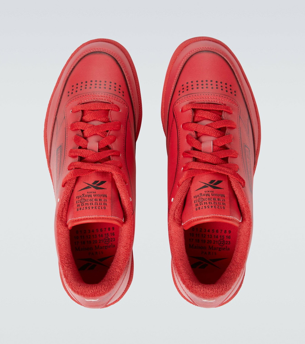 Maison Margiela - Maison Margiela x Reebok Club C sneakers