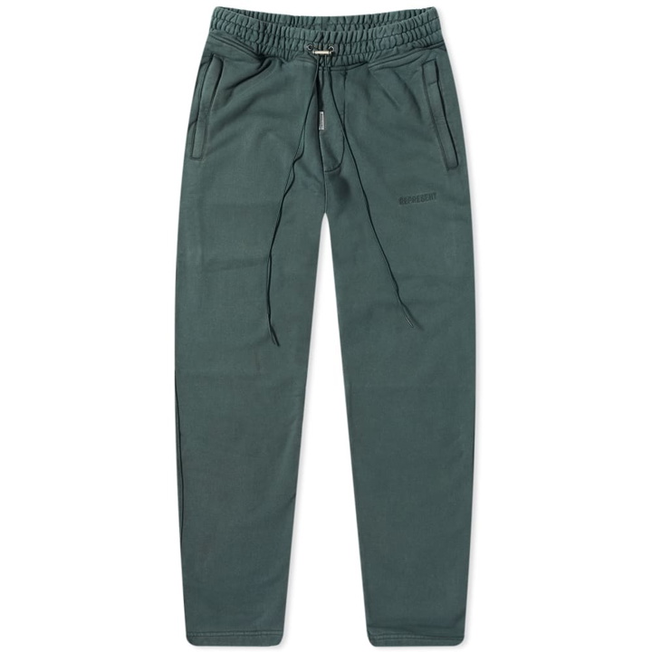 Photo: Represent Men's Blank Sweatpants in Vintage Green
