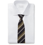 Kingsman - Turnbull & Asser White Herringbone Cotton Shirt - White