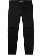 C.P. Company - Slim-Fit Stretch-Cotton Sateen Trousers - Black