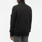 Stone Island Men's Turtle Neck Knit in Black