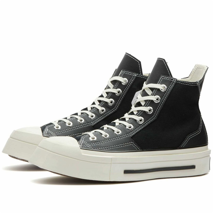 Photo: Converse Chuck 70 De Luxe Squared Sneakers in Egret/Black
