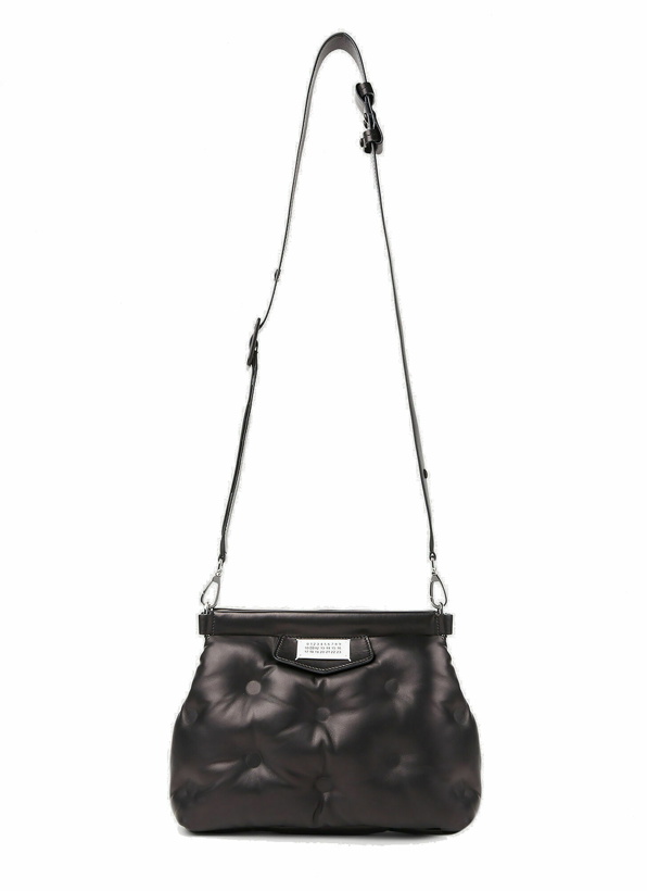 Photo: Maison Margiela - Glam Slam Flat Shoulder Bag in Black