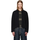 OUR LEGACY Black Shrunken Fullzip Track Jacket